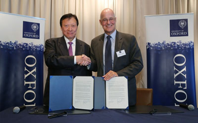 Launch of Kwok Scholarships Undergraduate Programme at Oxford