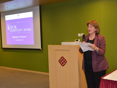 Launch of Kwok Hospitality Awards for Hospitality Study at the Cornell University - 4